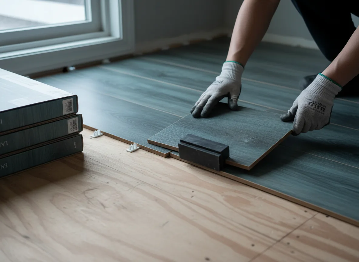 Luxury Vinyl Plank Installation company in Purdon, TX